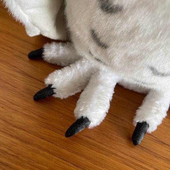 Snowy Owl Plush White Yellow Eyes Standing 15” Plushie (2000) Discovery Channel - Picture 7 of 11